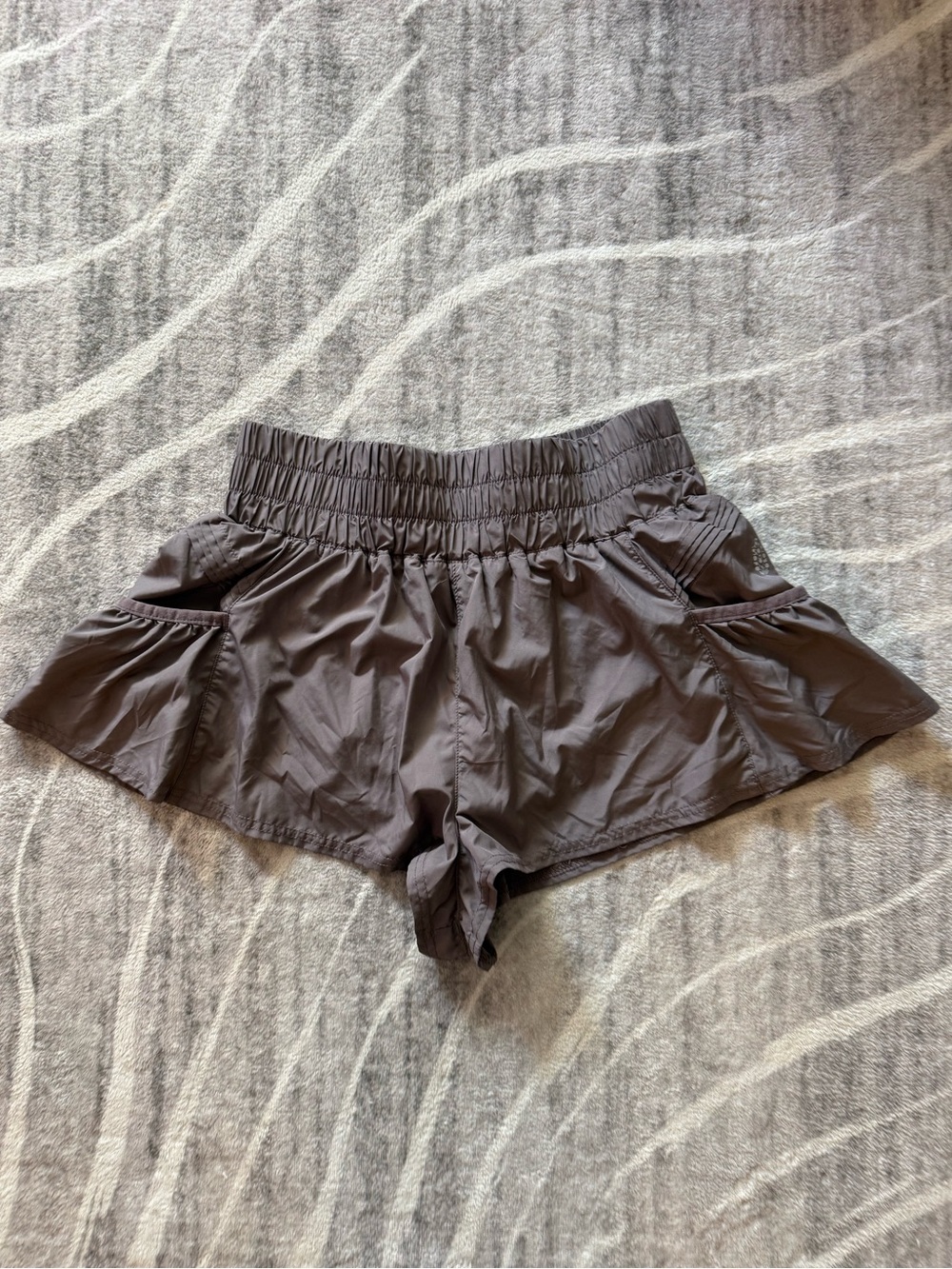 Free people movement brown shorts